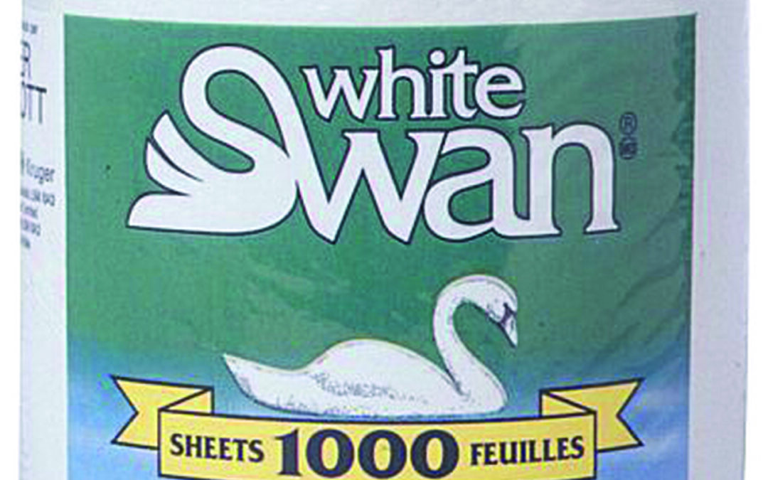 White Swan – 100% post consumer recycle paper